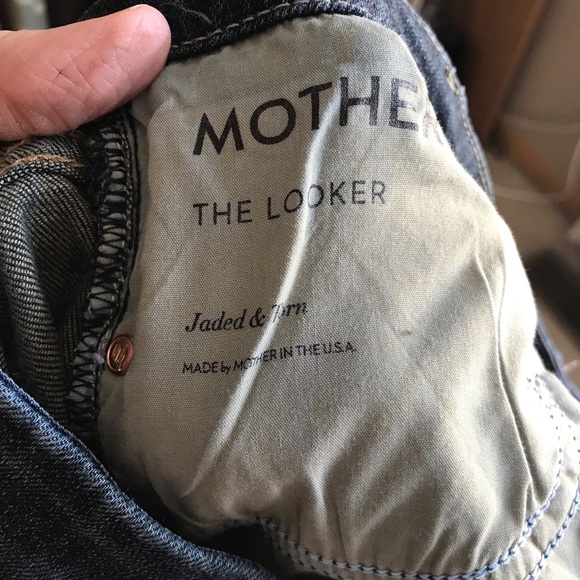 MOTHER The Looker Jaded and Torn Distressed Jeans - Picture 9 of 11